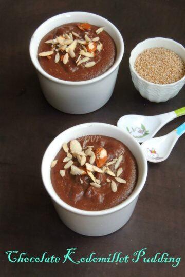 chocolate pudding