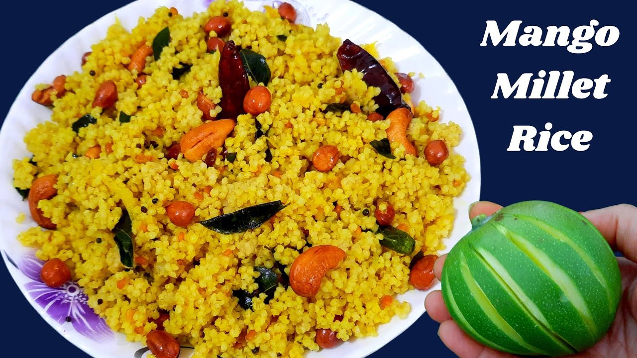 Foxtail Millet Mango Rice Recipe