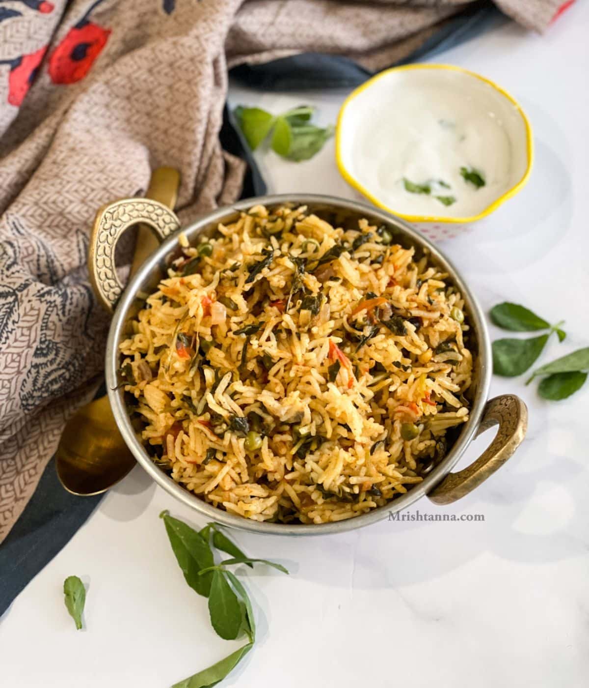 Kodo Millet Methi Rice